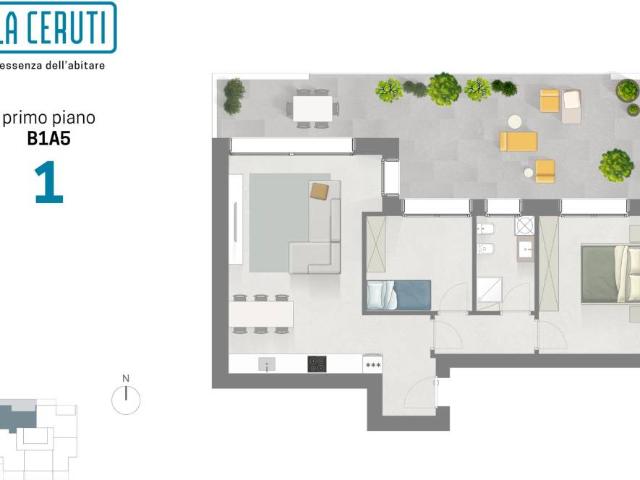 Appartamento in vendita a Bollate MI