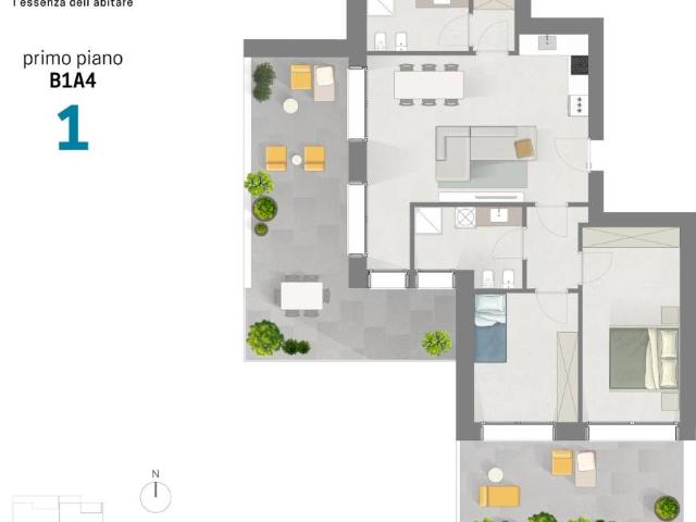 Appartamento in vendita a Bollate MI