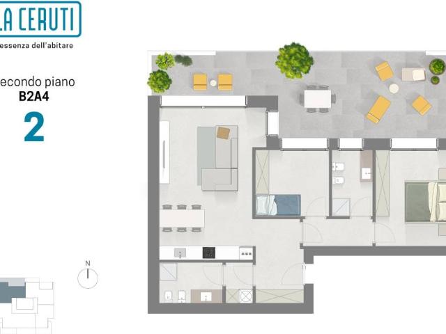 Appartamento in vendita a Bollate MI