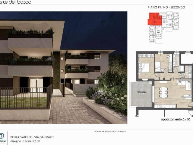Appartamento in vendita a Borgosatollo BS