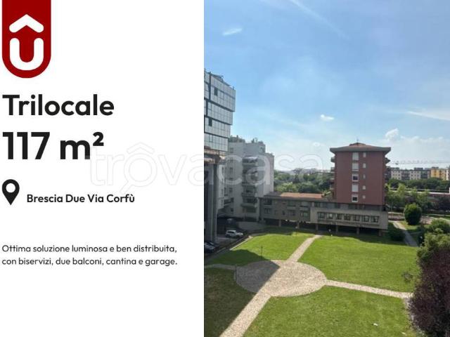 Appartamento in vendita a Brescia via Corfù, 66, Brescia Due