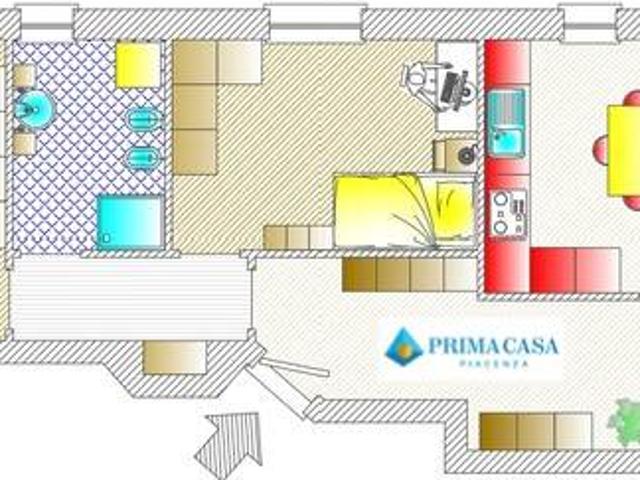 APPARTAMENTO in VENDITA a CADEO ROVELETO di 3 vani