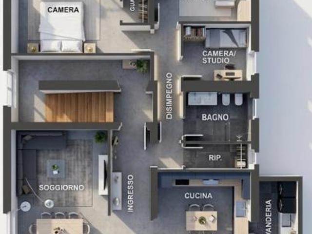 Appartamento in vendita a Calcinaia 112 mq Rif: 1409653