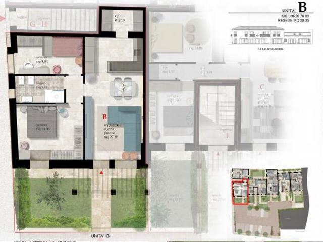 Appartamento in vendita a Cascina 76 mq Rif: 1215074