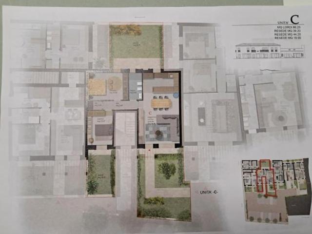 Appartamento in vendita a Cascina 79 mq Rif: 1303198