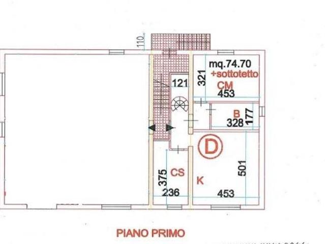 Appartamento in vendita a Cascina 80 mq Rif: 1408851