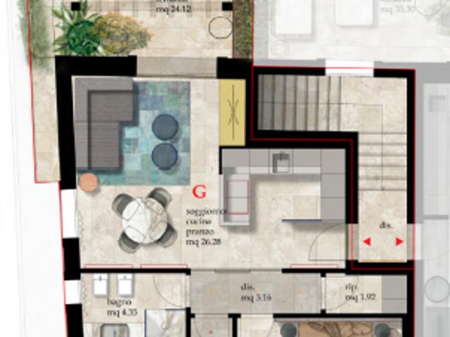 Appartamento in vendita a Cascina 80 mq Rif: 1271170