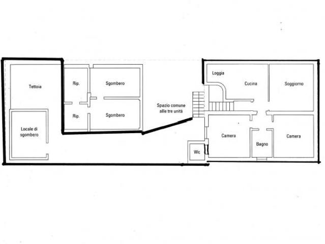 Appartamento in vendita a Cascina 90 mq Rif: 1422066