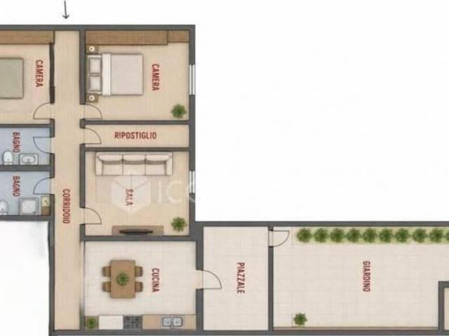 Appartamento in vendita a Castelfranco di Sotto 135 mq Rif: 1414524