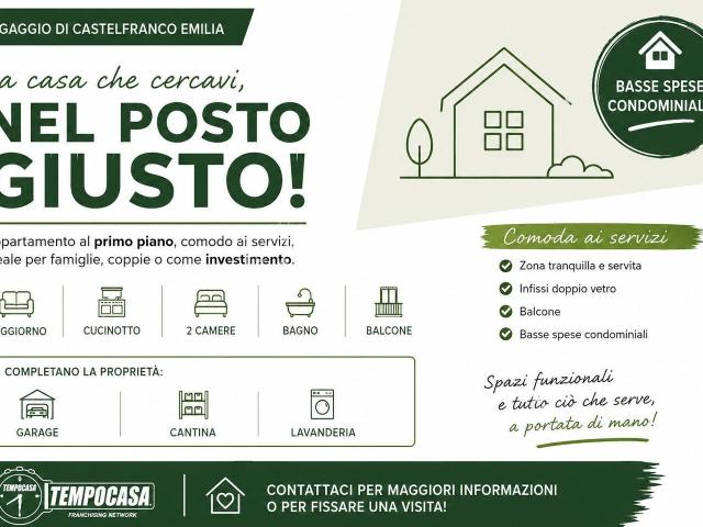 Appartamento in vendita a Castelfranco Emilia