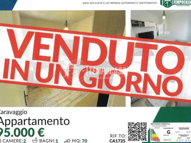 Appartamento in vendita a Caravaggio BG