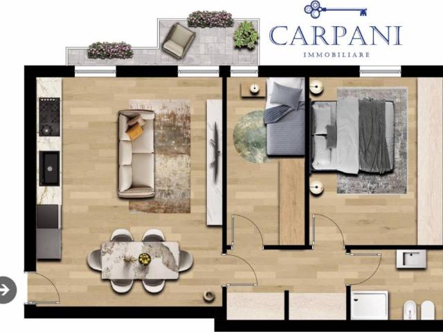 Appartamento in vendita a Carugo CO