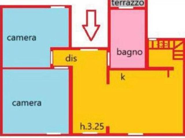 Appartamento in vendita a Cecina