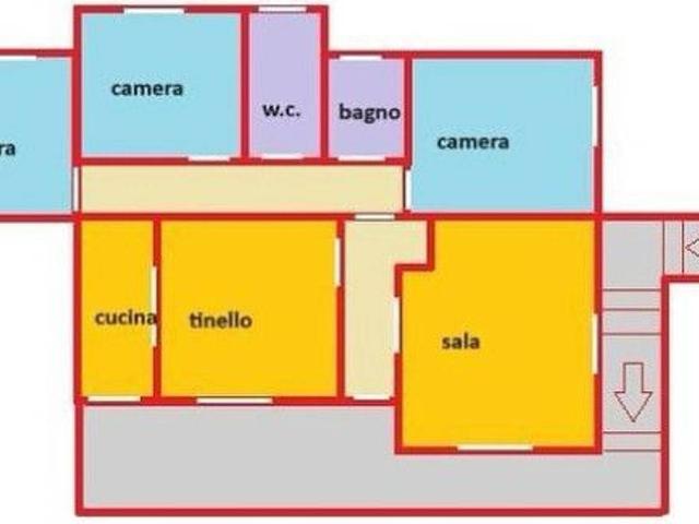 Appartamento in vendita a Cecina