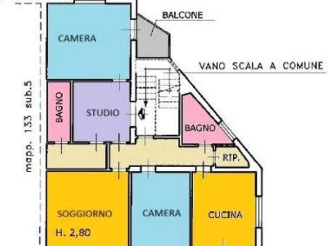 Appartamento in vendita a Cecina