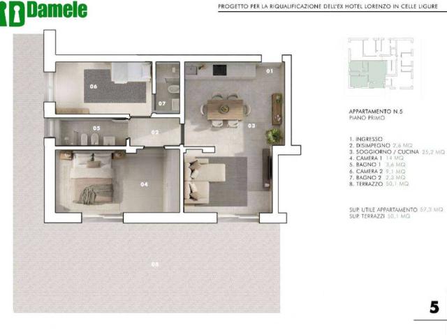 Appartamento in vendita a Celle Ligure SV