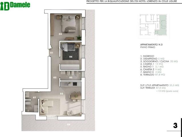 Appartamento in vendita a Celle Ligure SV
