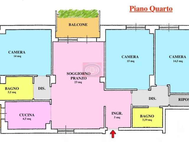Appartamento in vendita a Cesena, Sant'egidio