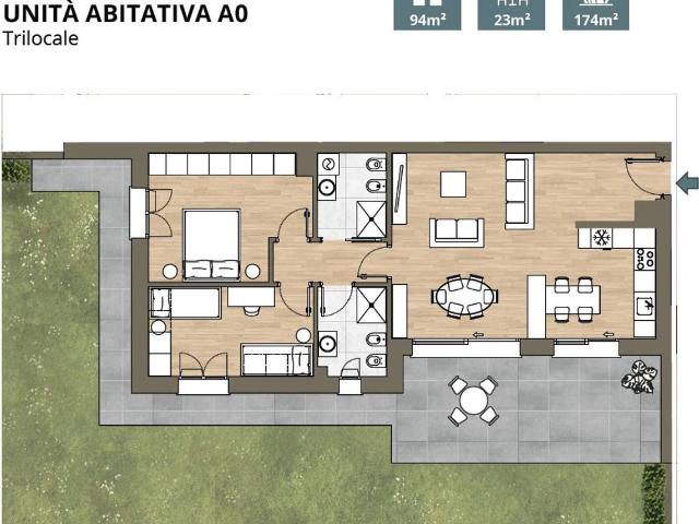 Appartamento in vendita a Como