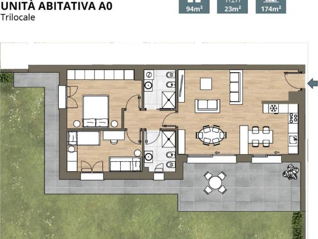 Appartamento in vendita a Como CO