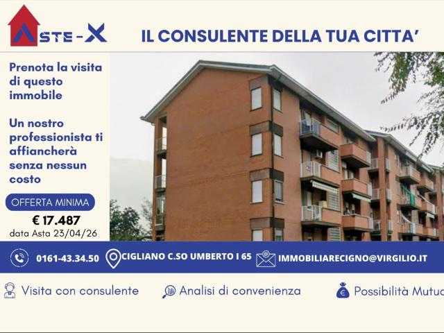 APPARTAMENTO in VENDITA a CRESCENTINO di 4 vani