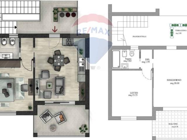 Appartamento in vendita a Domus De Maria SU