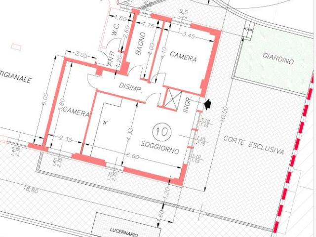 Appartamento in vendita a Falconara Marittima AN