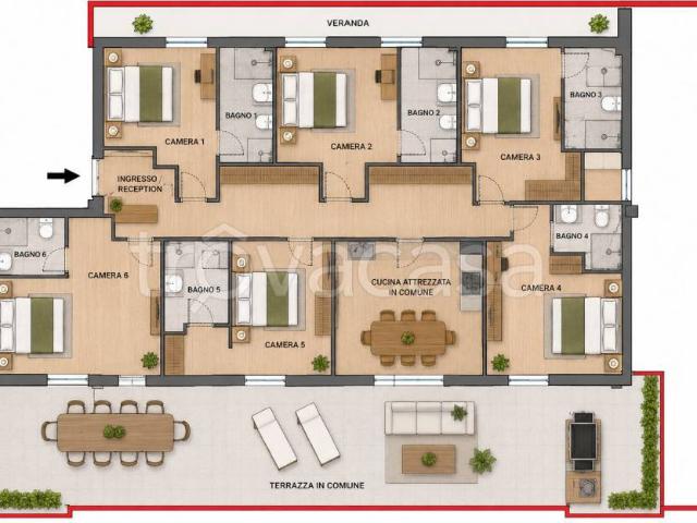 Appartamento in vendita a Ferrara via Podgora, 10, San Paolo