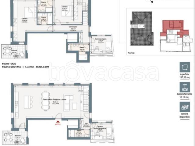 Appartamento in vendita a Firenze piazza Cesare Beccaria, Beccaria Colombo