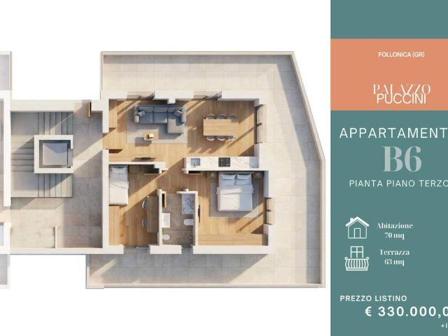 Appartamento in vendita a Follonica GR