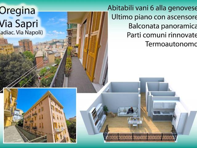 Appartamento in vendita a Genova GE