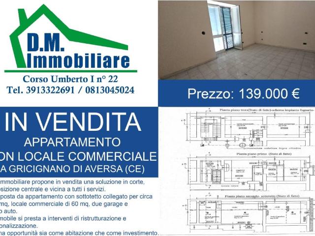 Appartamento in vendita a Gricignano di Aversa CE