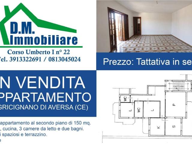 Appartamento in vendita a Gricignano di Aversa CE