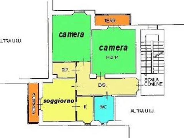 Appartamento in vendita a Grosseto GR
