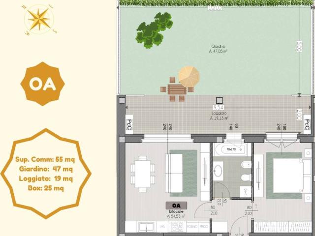Appartamento in vendita a Lacchiarella MI