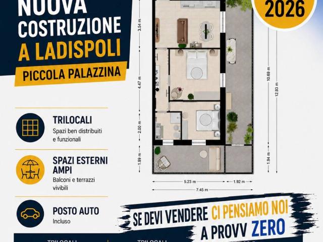 Appartamento in vendita a Ladispoli RM