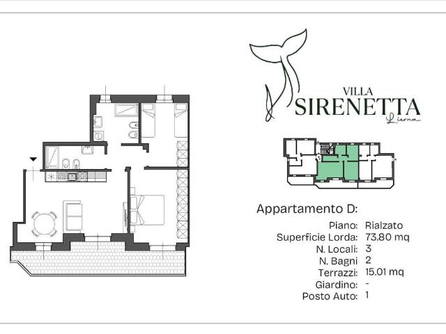 Appartamento in vendita a Lierna LC