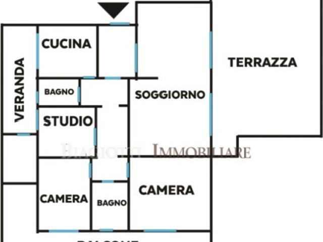 Appartamento in vendita a Livorno, Calzabigi, Mameli