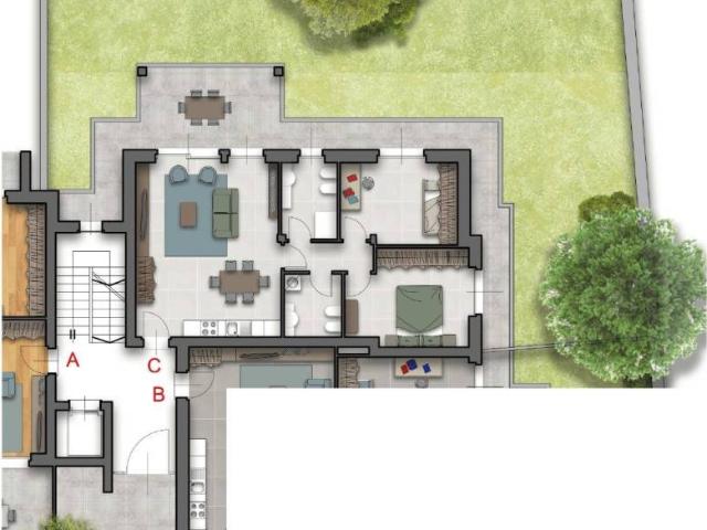 Appartamento in vendita a Locate Varesino CO