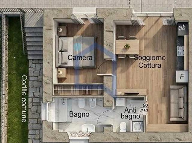 Appartamento in vendita a Paderno d'Adda LC