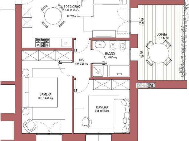 Appartamento in vendita a Parma PR