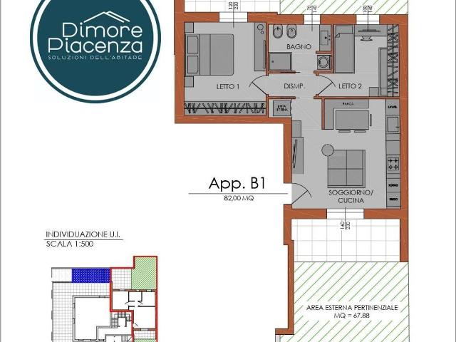 Appartamento in vendita a Piacenza