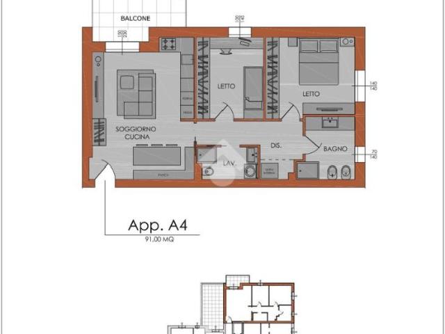 Appartamento in vendita a Piacenza