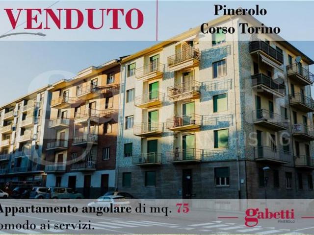 Appartamento in vendita a Pinerolo 3 locali 75mq