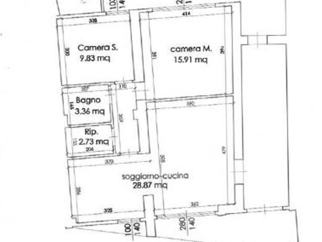 Appartamento in vendita a Pisa 60 mq Rif: 1390863