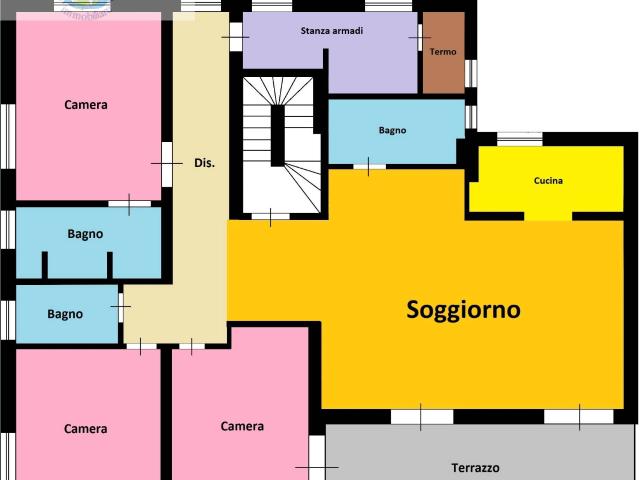Appartamento in vendita a Pisa in Da ristrutturare composto da 7vani