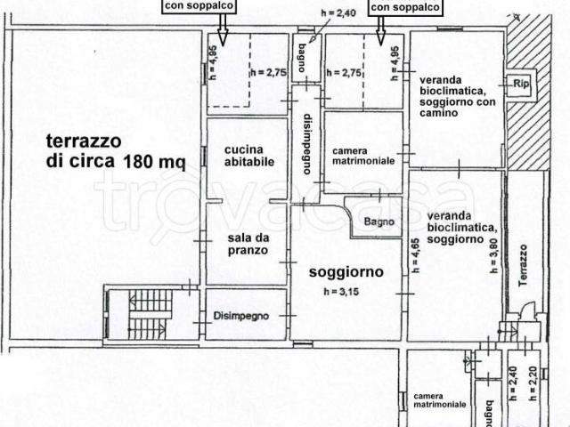 Appartamento in vendita a Pistoia, Vergine