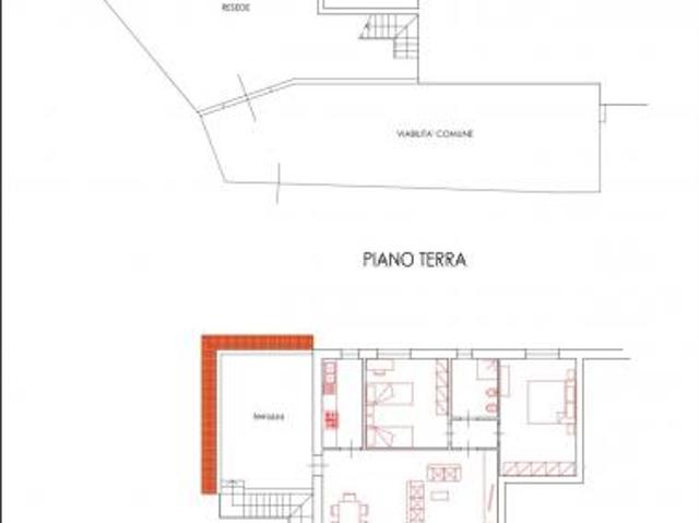 Appartamento in vendita a Pontedera 91 mq Rif: 1406372