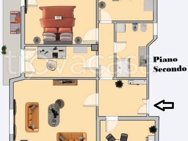 Appartamento in vendita a Porto San Giorgio via Sacconi, 47