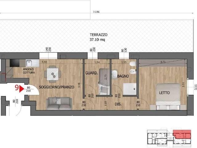 Appartamento in vendita a Reggio Emilia